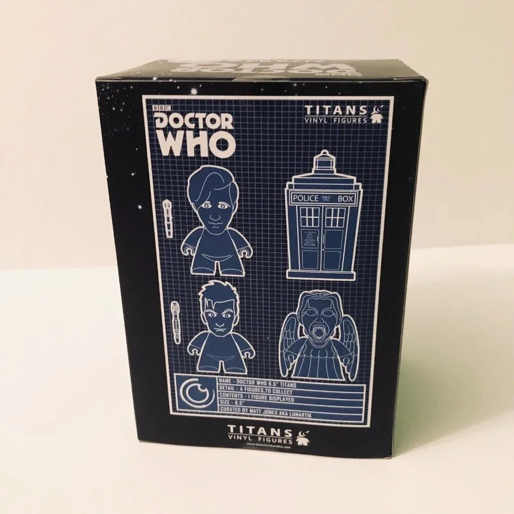 2012 Titan Doctor Who 10th Doctor With Glasses Vinyl Figure Toys Dr Who - Picture 7 of 12